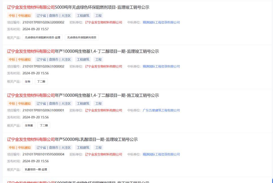 金发科技，三大项目竣工